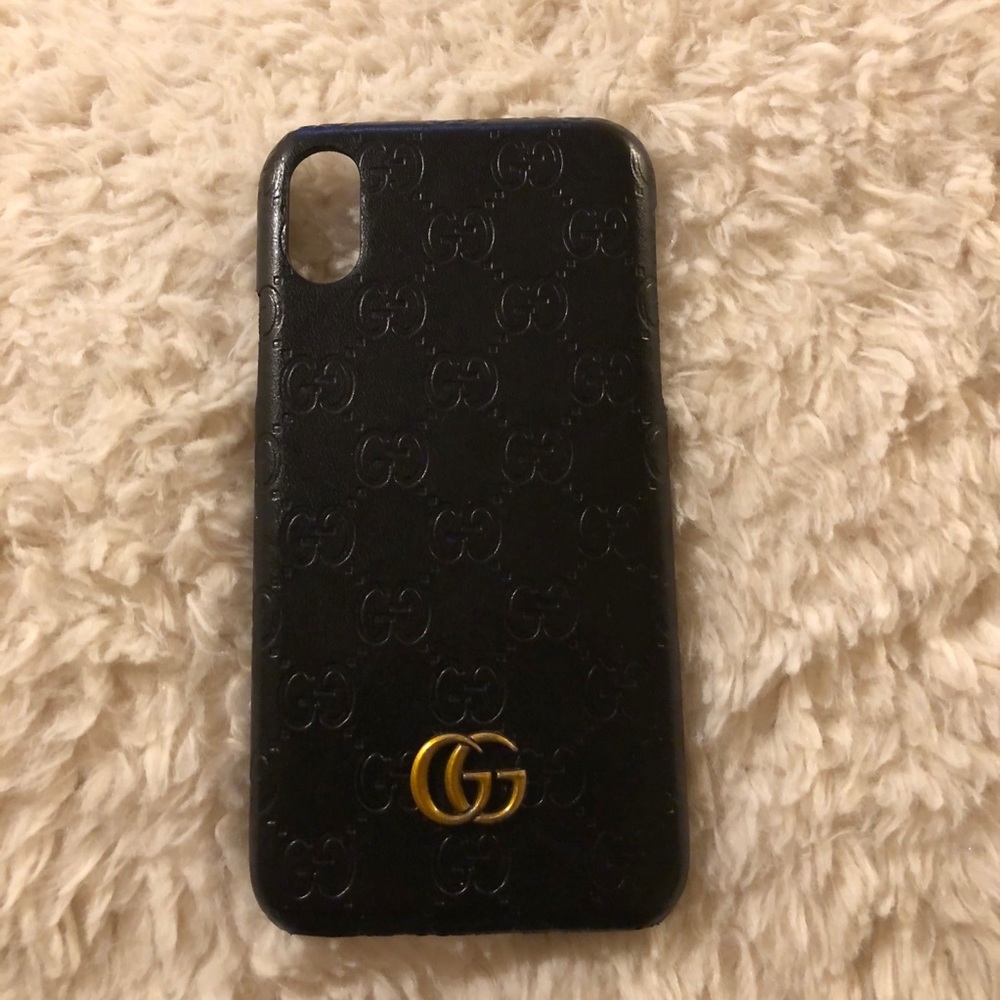 AUTH GG BLACK IPHONE X CASE
